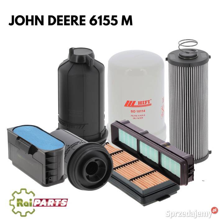 Pakiet filtrów JOHN DEERE 6155M Śrem