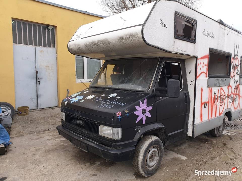 Kamper Fiat Ducato Knaus Traveller 19D na części