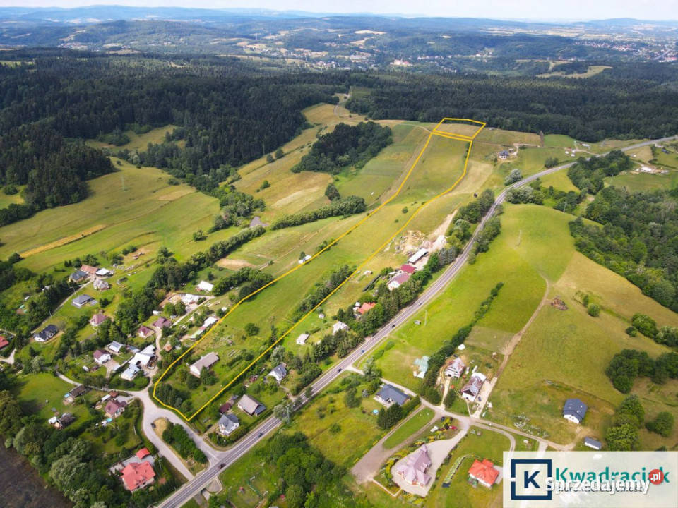 Działka Postołów 571m szambo