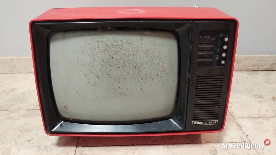 Stary radziecki telewizor junost Poznań