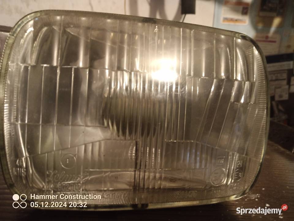 126p lampy przednie osłona tunelu półka Lampy przednie Łódź