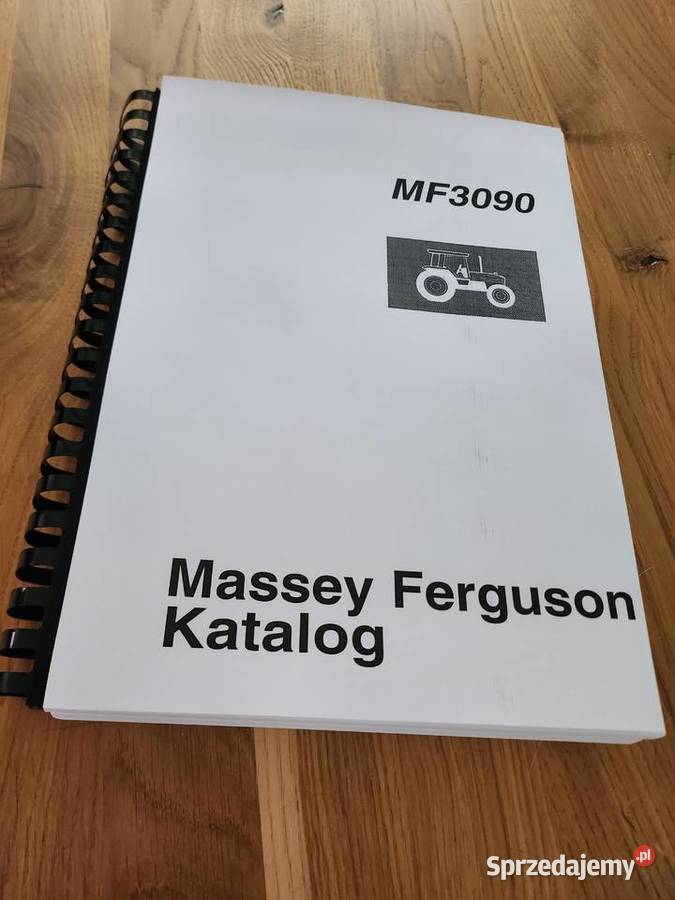 MASSEY FEGUSON 3090 KATALOG CZĘŚCI Kultura i Rozrywka Gdańsk