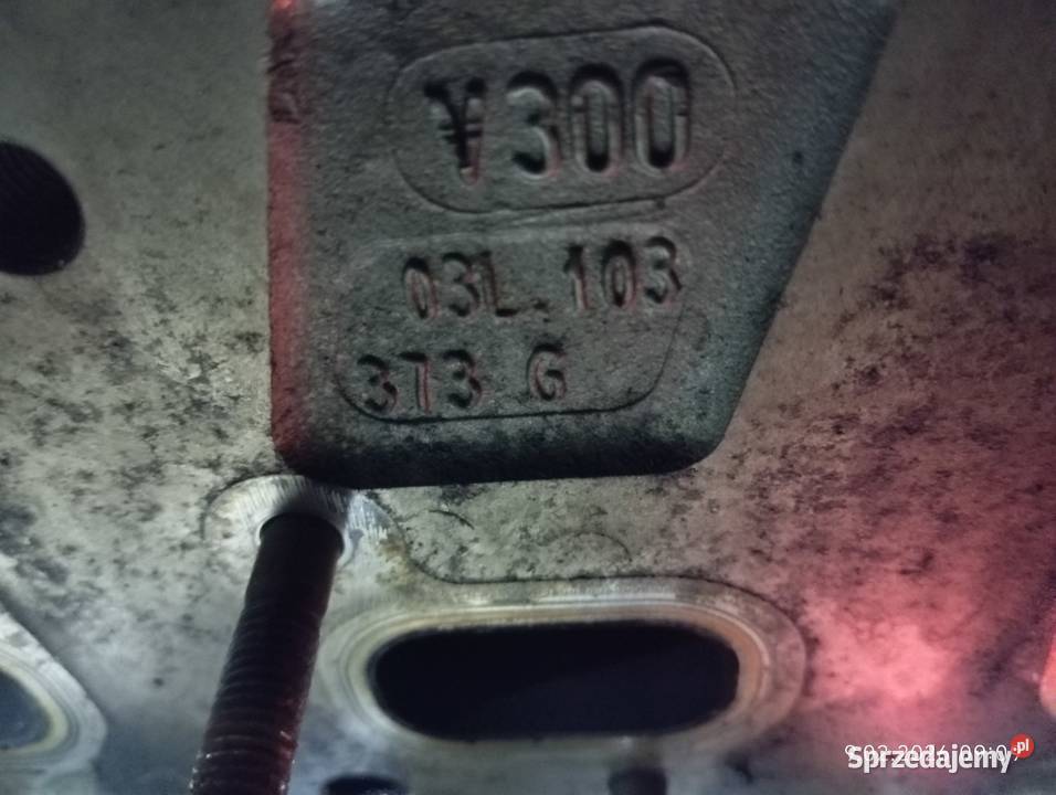 GŁOWICA VW T5 T5 lift 20 TDI Caa CCH 03L103373G Głowice cylindrów Radziejów