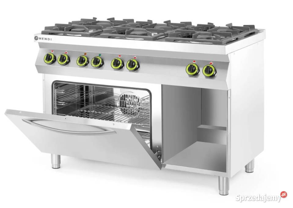 Nowa Kuchnia gazowa 6palnikowa z piekarnikiem Ostrów Wielkopolski sprzedam