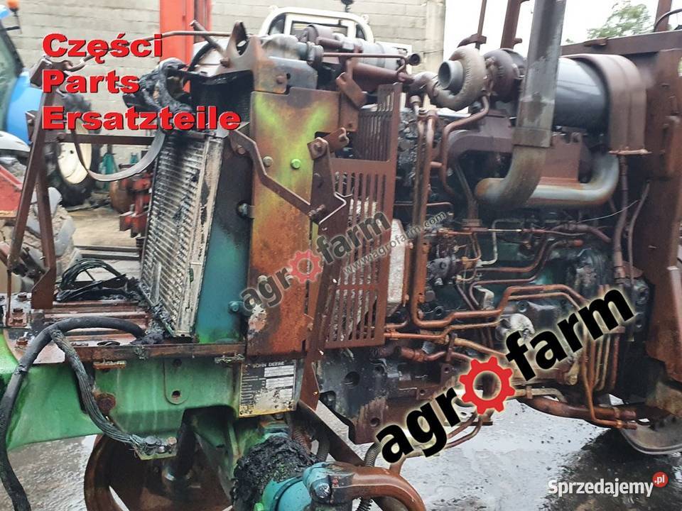 John Deere 5510N części skrzynia biegów silnik dolnośląskie sprzedam