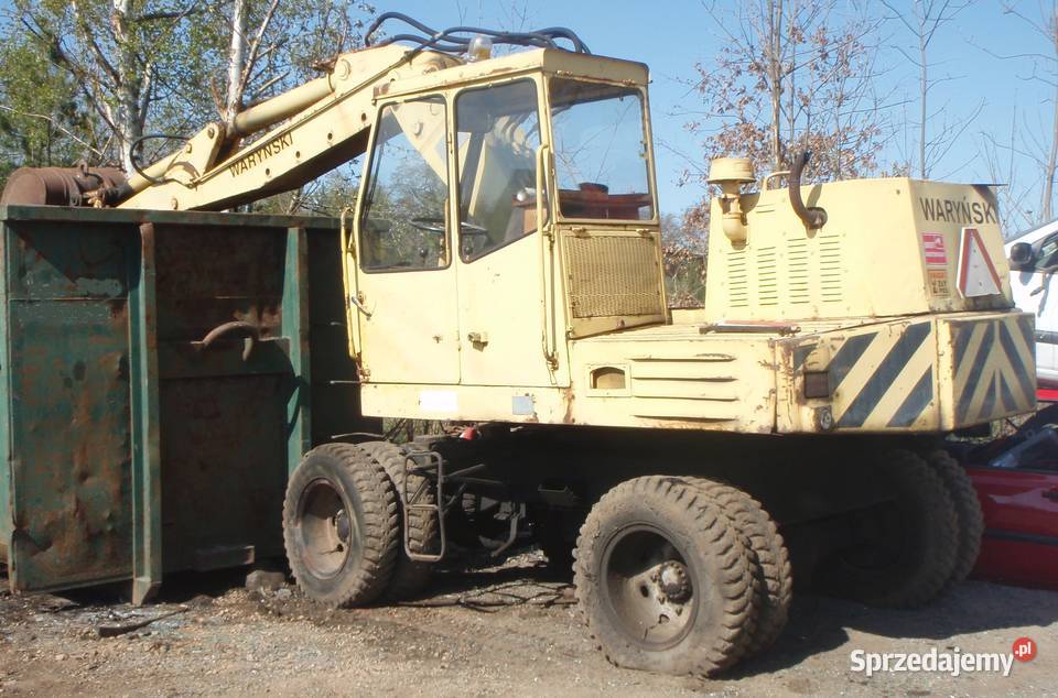 Koparka kołowa WARYŃSKI K 406 łódzkie Piotrków Trybunalski