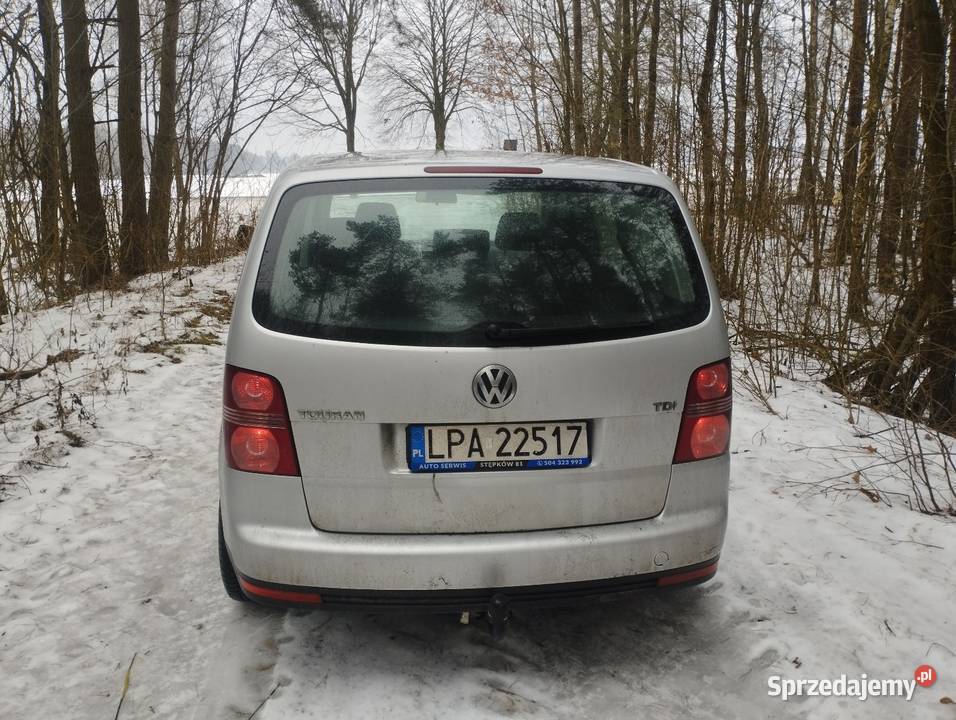 VW Touran 1 9 TDI105 2007 277000 kilometrów Van / Minibus Parczew