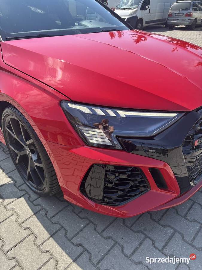 AUDI RS3 SPORTBACK 8Y 2022 Salon Pierwszy 400KM RS3 Kraków