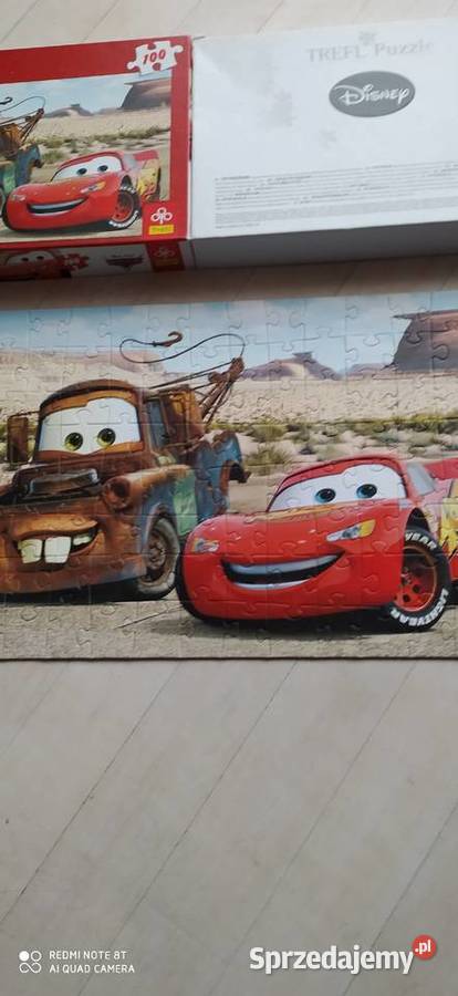 puzzle auta zyg zak zygzak trefl cars mcqueen Poznań