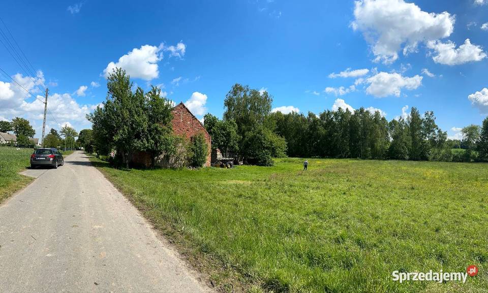 Działka budowlana drodze asfaltowej Zdziechowice