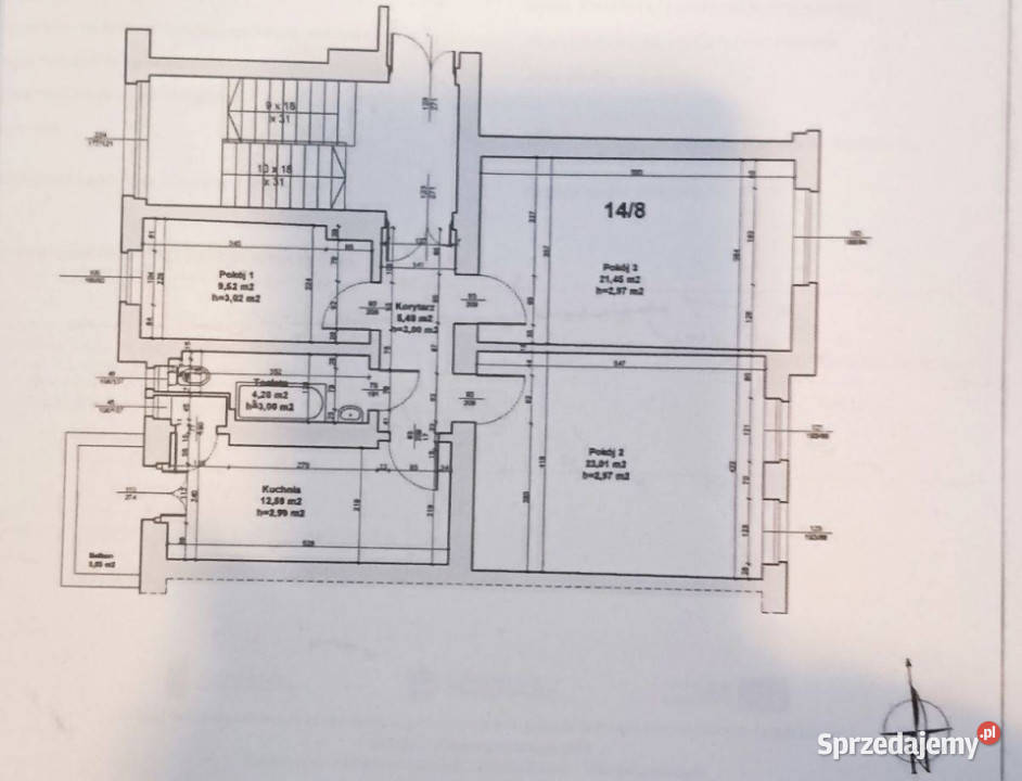 Duże mieszkanie w ładnej kamienicy na Wildzie Sprzedaż wielkopolskie Poznań