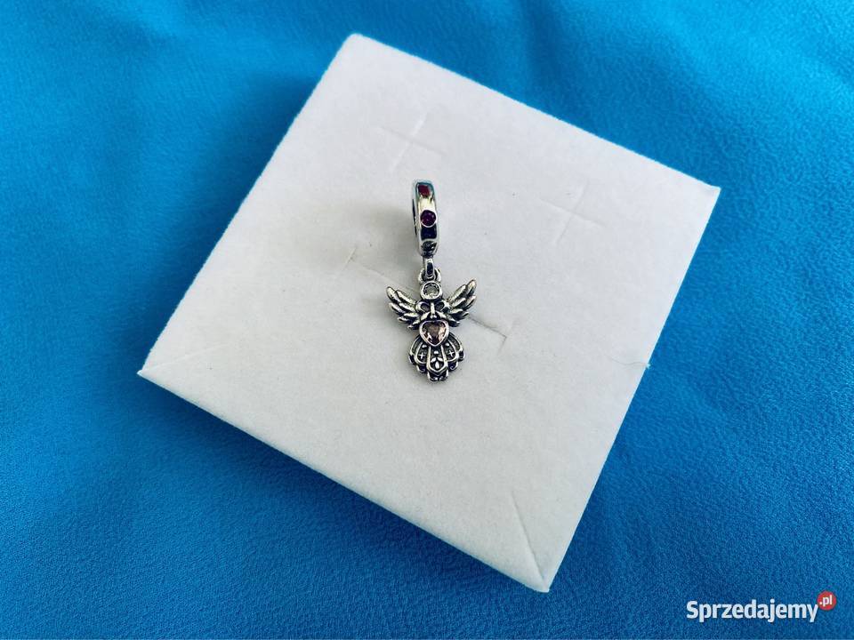 nowa stylizowana na retro zawieszka charms beads pomorskie