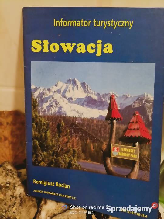 Słowacja kolorowy przewodnik podróże prezenty miękka Warszawa