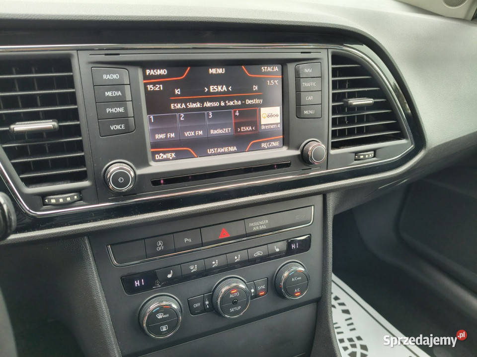 Seat Leon 16TDI 105 Style DSG Automat Full Mysłowice