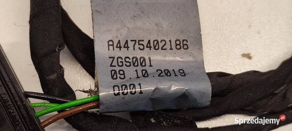 MERCEDES VITO W447 WIĄZKA RADARU PRZÓD osobowe Materiały instalacyjne