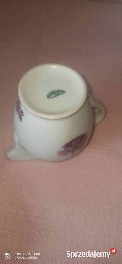 Wazon Epiag Royal Czechoslovakia Sygnatura z lat Porcelana i szkło Gdańsk