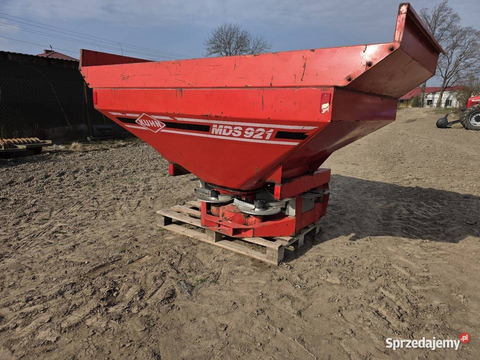 Rozsiewacz Kuhn 921 Rauch Amazone Sulky Rozsiewacze nawozów Tarnawka Druga