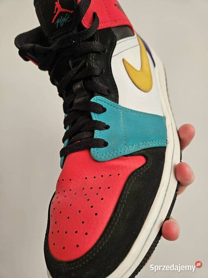 Air Jordan 1 Mid Bred MultiColor rozmiar 44 Poznań sprzedam