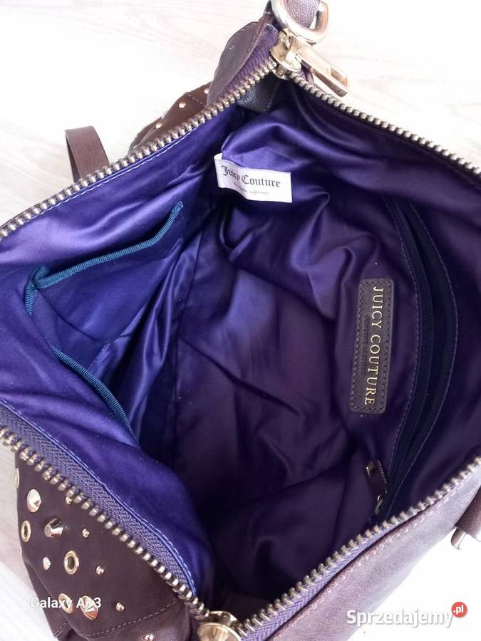 Juicy couture torebka vintage skóra naturalna Stalowa Wola