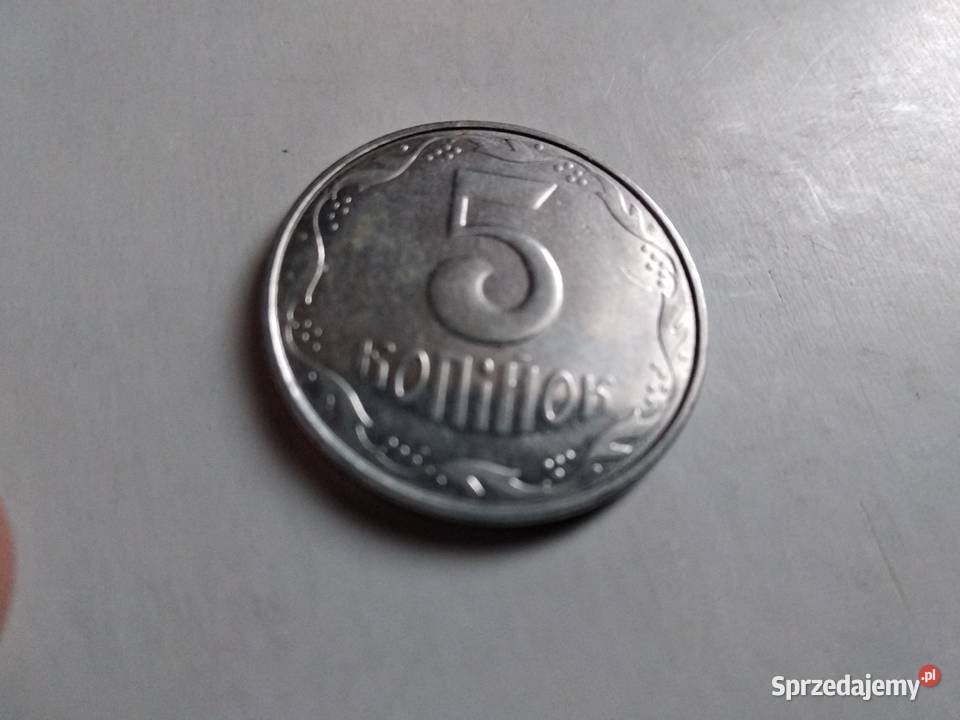 moneta 5 konihok ukraina 2005 Poznań