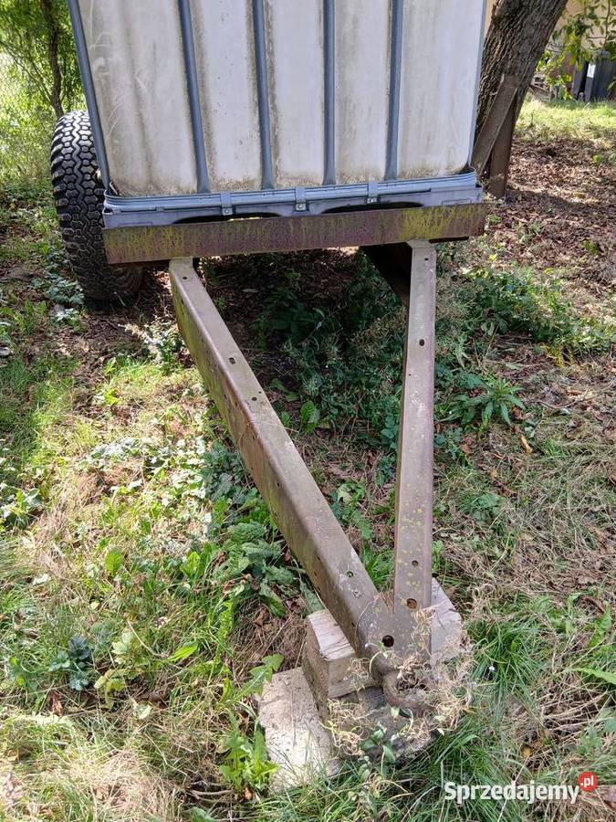 Przyczepa beczkowóz z zbiornikami 1000 l Wolbrom sprzedam
