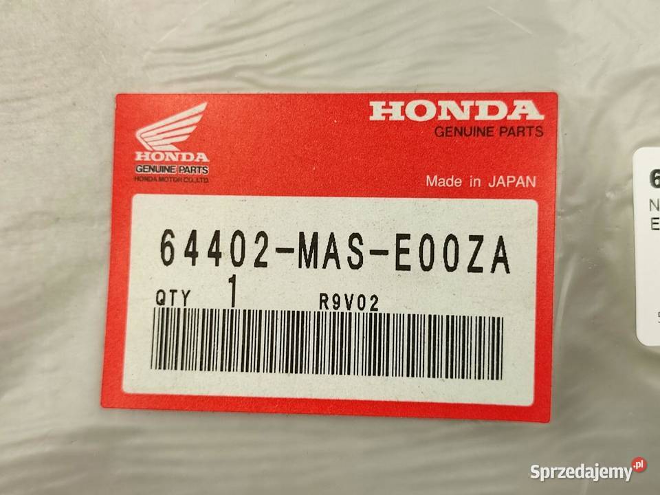 NAKLEJKA BOCZEK PR DOLNY HONDA CBR900RR sprzedam