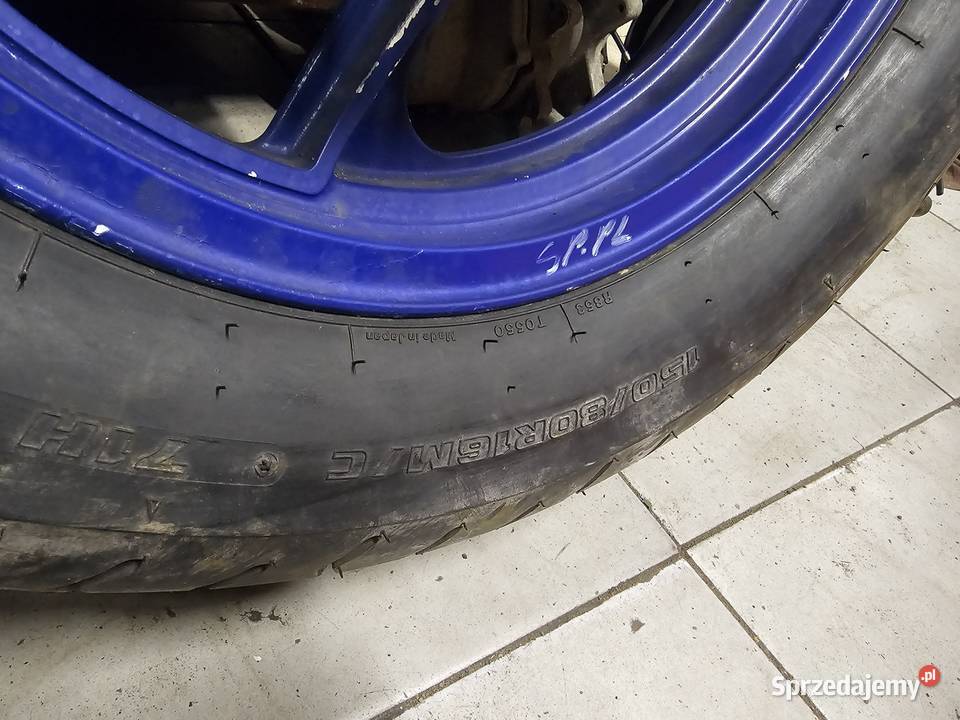 Kawasaki GPX 600 koło tył tylne tylnie opona Jelenia Góra