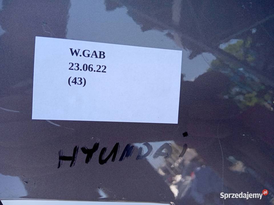 BŁOTNIK PRAWY PRZÓD HYUNDAI IX20 Części samochodowe Nowy Tomyśl