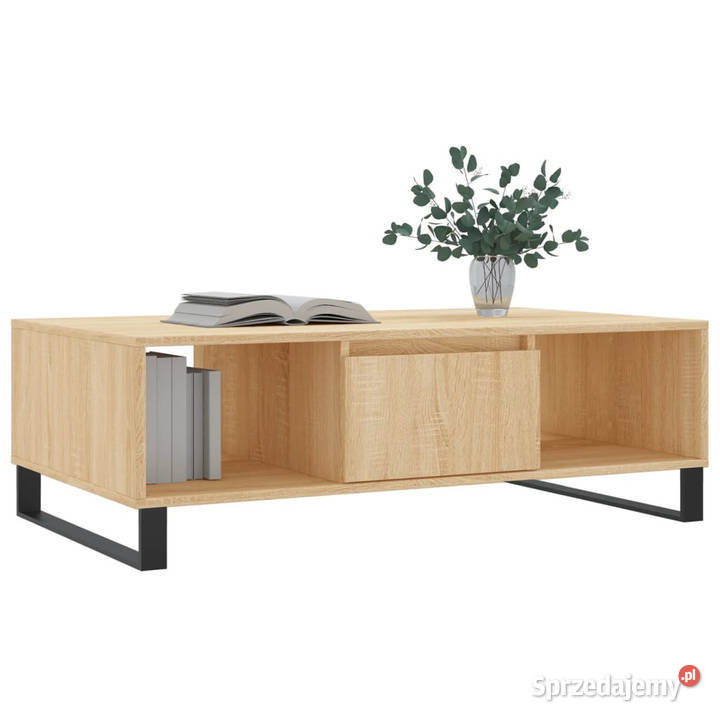 Stolik kawowy dąb sonoma 104x60x35 WM827095 Warszawa