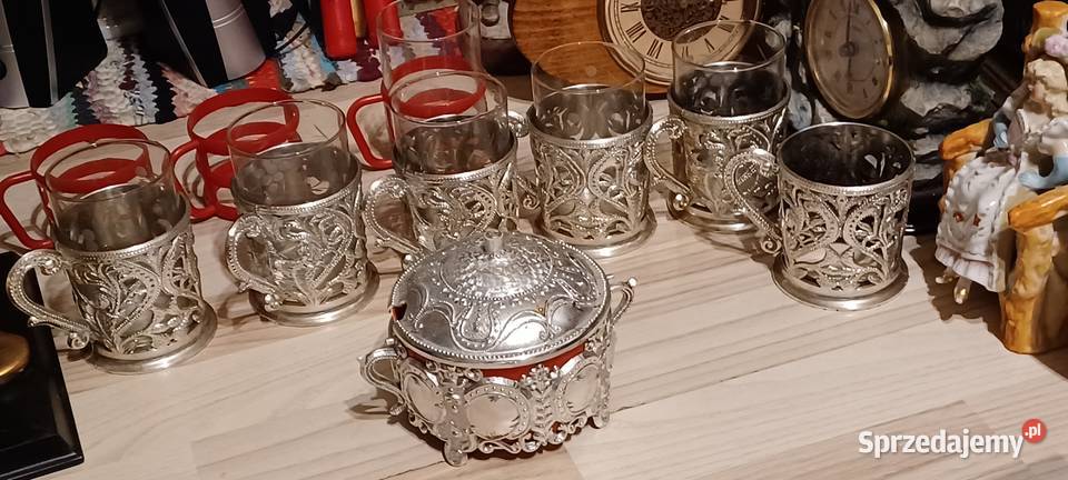 PRLOWSKIE Uchwyty do szklanek podstakannikami do Poznań
