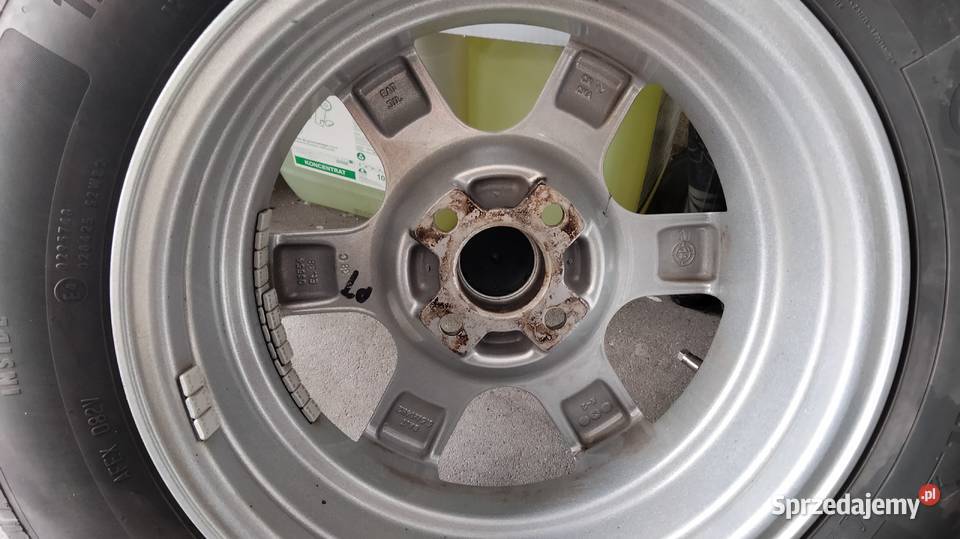 Felgi Aluminiowe 14 z Oponami do Fiata Pandy Rozmiar 14"