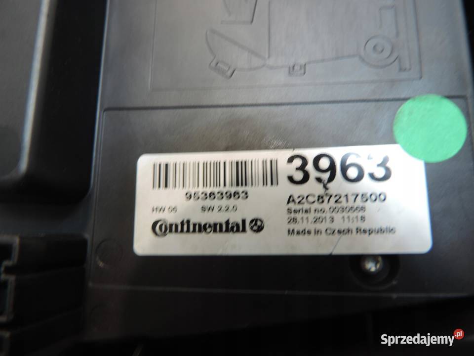 RADIO WYŚWIETLACZ OPEL MOKKA 95387525 PANEL