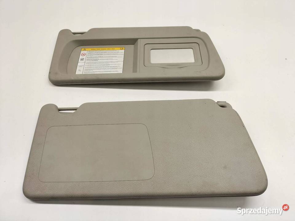 DASZKI PRZECIWSŁONECZNE LEWY PRAWY KOMPLET