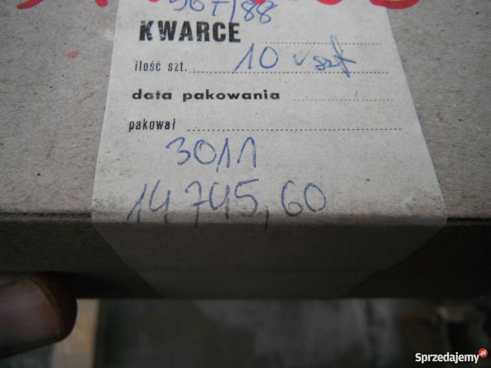 Rezonator kwarcowy RS1004 Unitra Omig RS 3001 Chlewiska