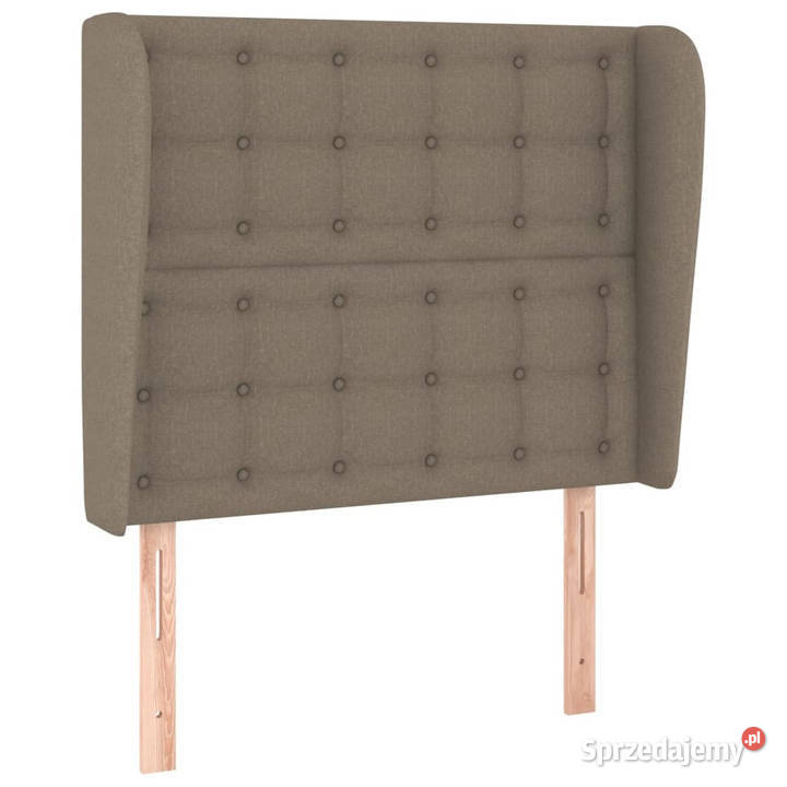 Zagłówek uszak taupe 103x23x118128 tkanina Ramy i stelaże Warszawa