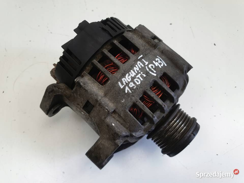 Renault Laguna I 19 DTI ALTERNATOR 8200054588 osobowe Układ elektryczny silnika Janów