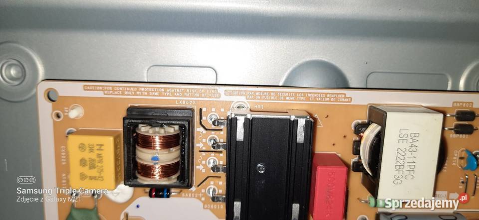 Samsung ue43AU7172K ZBITA MATRYCA Sosnowiec