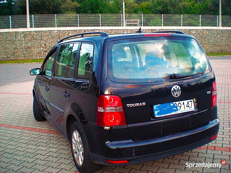 VW Touran 19 TDI 2009r skrzynia 6biegów diesel małopolskie