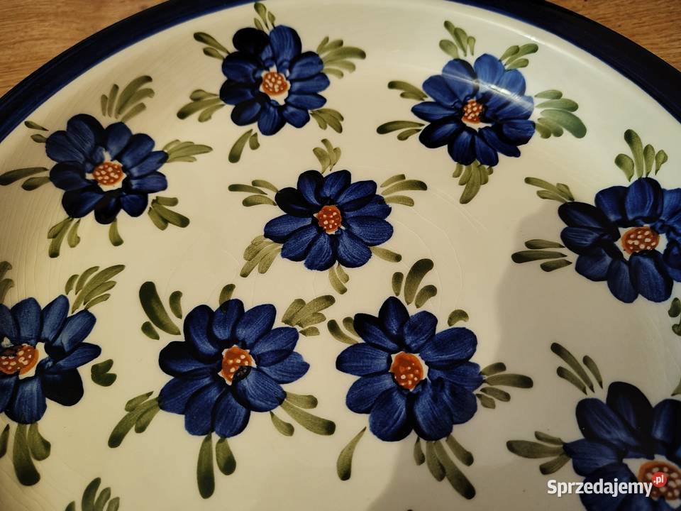 Talerz na ścianę ręcznie malowany