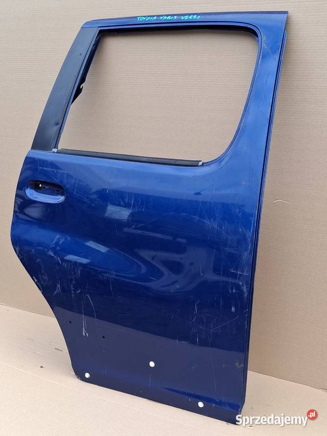 TOYOTA YARIS VERSO DRZWI PRAWY TYŁ PRAWE TYLNE lubuskie Bieleń