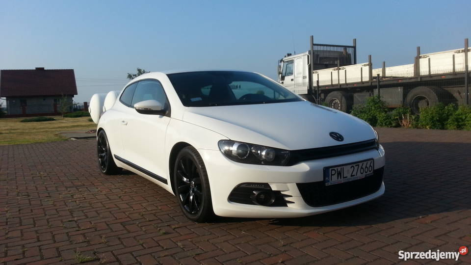 Volkswagen Scirocco biały ESP Mochy