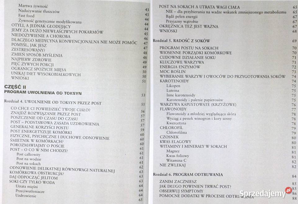 Usuń toksyny Don Colbert Chełm sprzedam