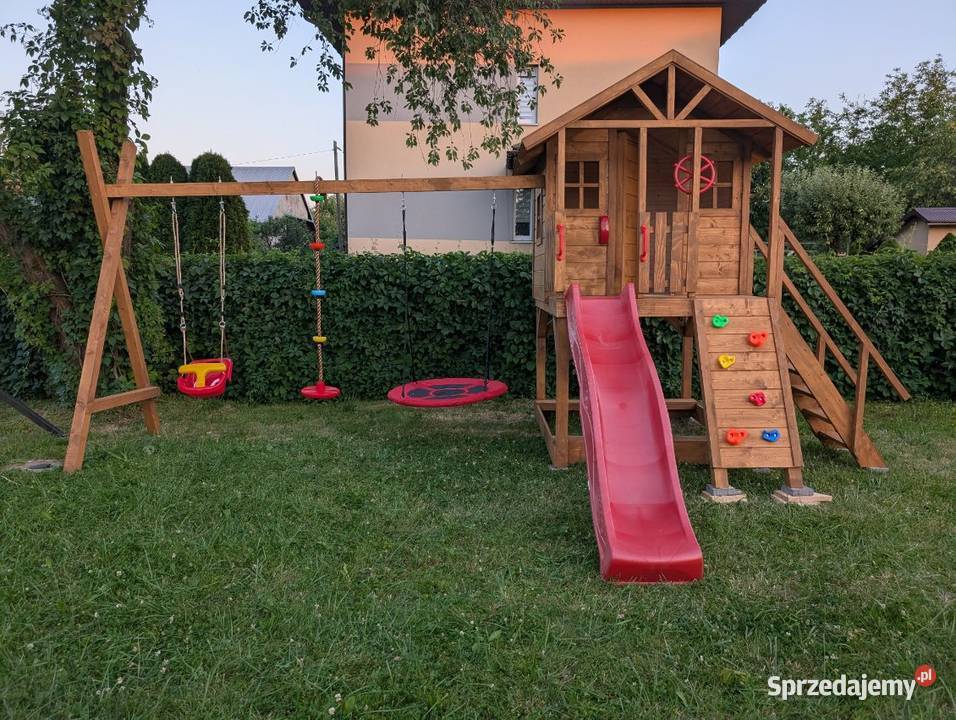 Domki drewniane place zabaw dzieci podkarpackie Rzeszów