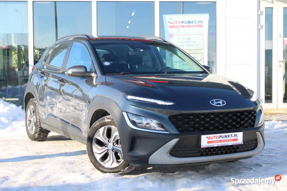 HYUNDAI Kona 2021r Kamera Krell Tempomat CarPlay pomorskie Gdańsk