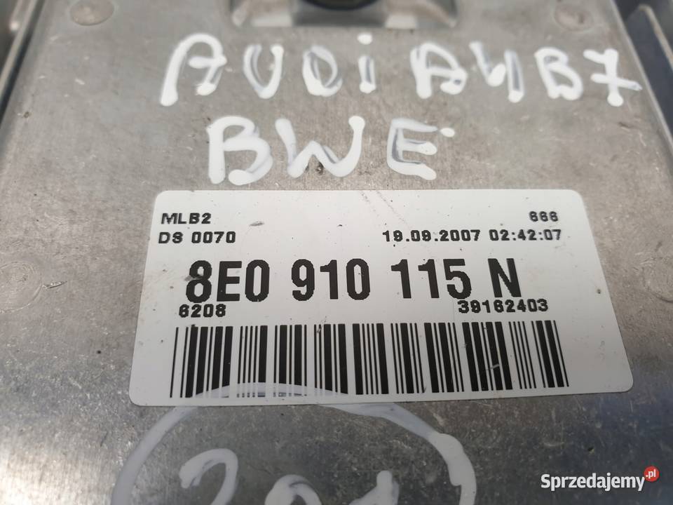 Audi A4 B7 20 TFSI STEROWNIK SILNIKA 8E0910115N