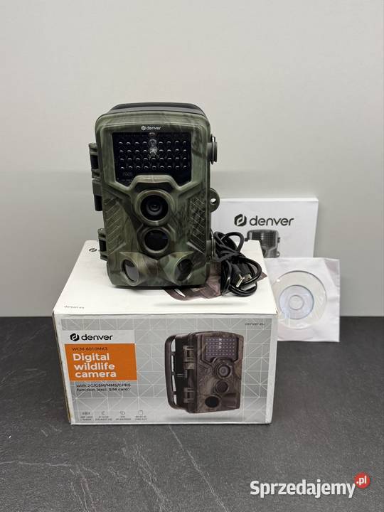 Fotopułapka MMS powiadomienia GSM Denver WCM8010