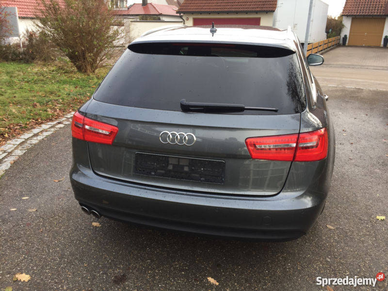 AUDI A6 C7 20 177 SLINE MANUAL BIXENON DUŻA NAVI szary Lublin