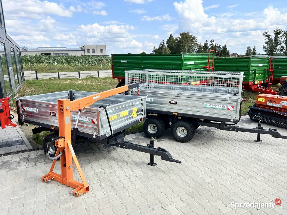 Przyczepka przyczepa 15 2T z Kiper oświetlenie Tuchola sprzedam