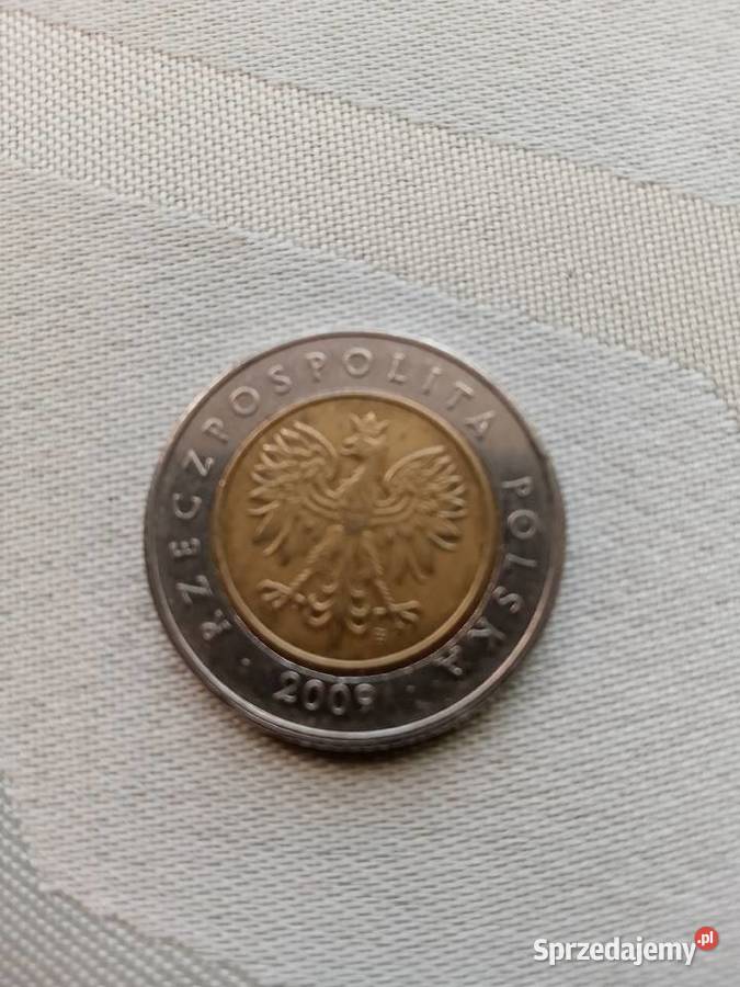 Moneta 5 zl2009 sprzedam