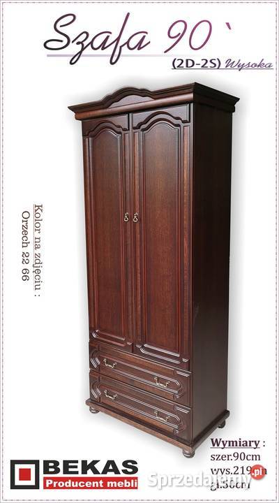 Szafa z Lustrem Bekas Śliczna Stylowa Nowa Warszawa